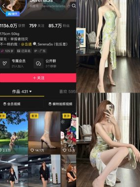 抖音 SerenaSs 岛遇全套作品资源合集[持续更新]